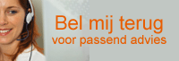 Bel mij terug voor passend advies